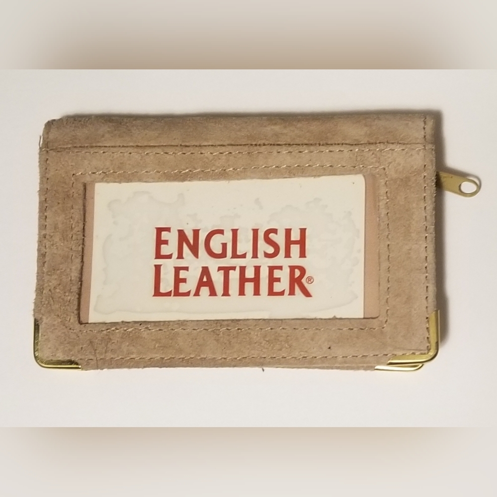 English leather wallet